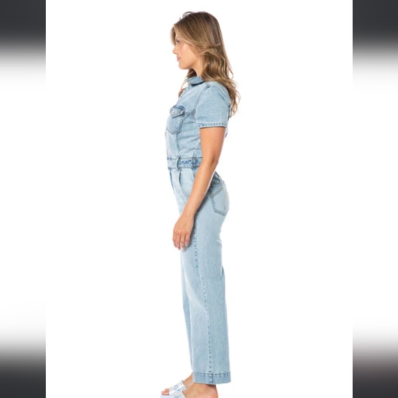 NWT, Juicy Couture Jeans jumpsuit, size M - Picture 6 of 7